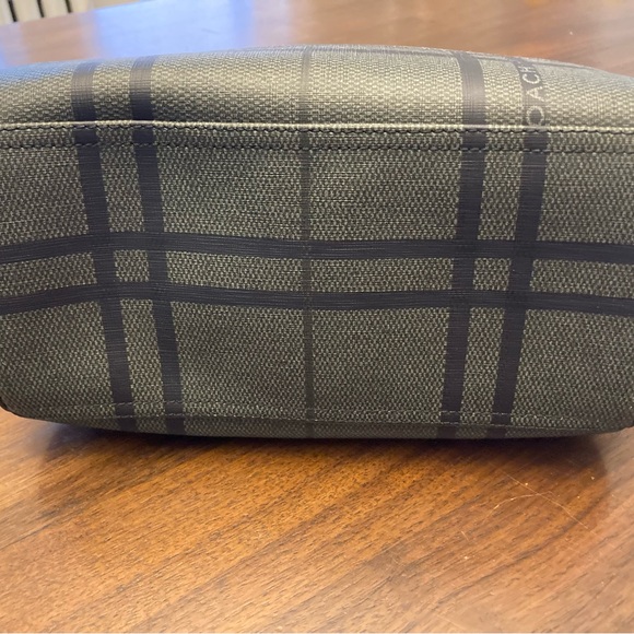 Coach Black Plaid Men's Bag - Picture 3 of 6